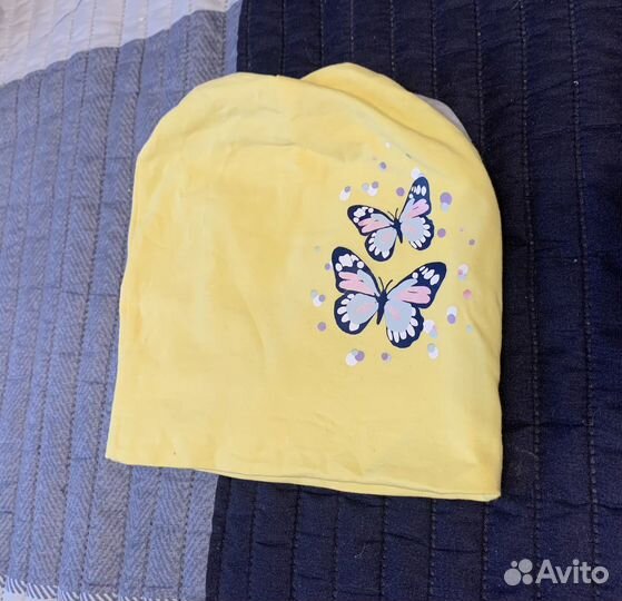 Шапочки для девочки 46-48
