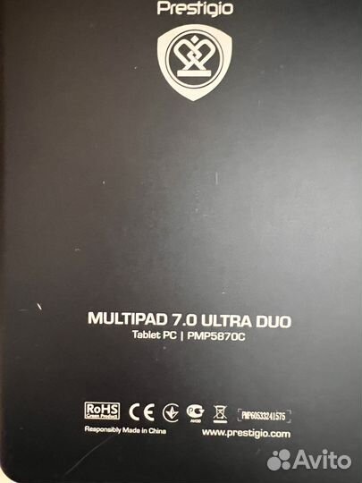 Планшет Prestigio multipad