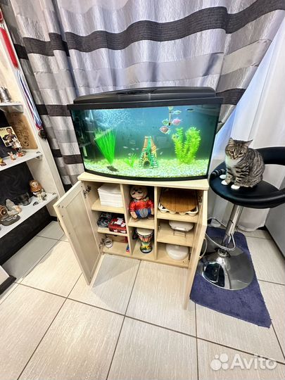 Аквариум с тумбой