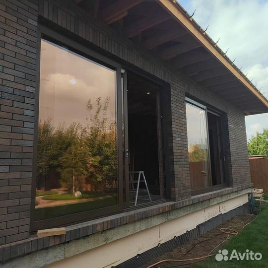 Алюминиевые двери раздвижные, окна, порталы