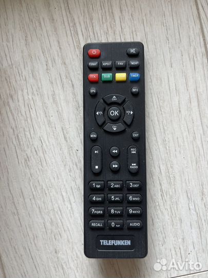 Пульт ду telefunken приставка