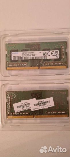 Оперативная память для ноутбука ddr4 8gb 3200