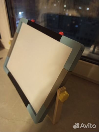 Доска для рисования двусторонняя 25х33см