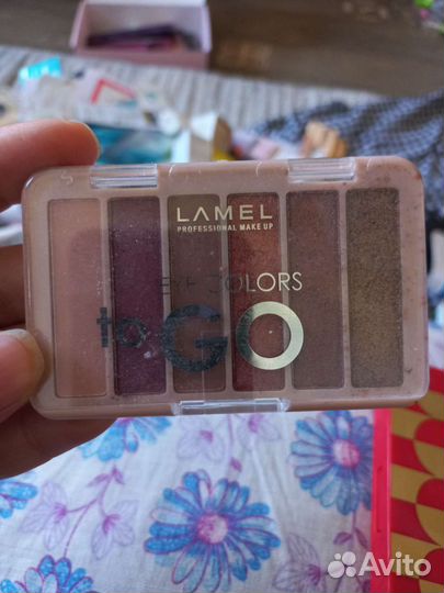 Палитра теней для век