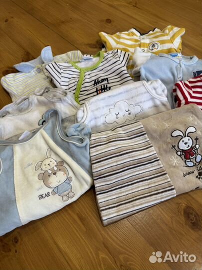 Детские вещи пакетом на мальчика 68