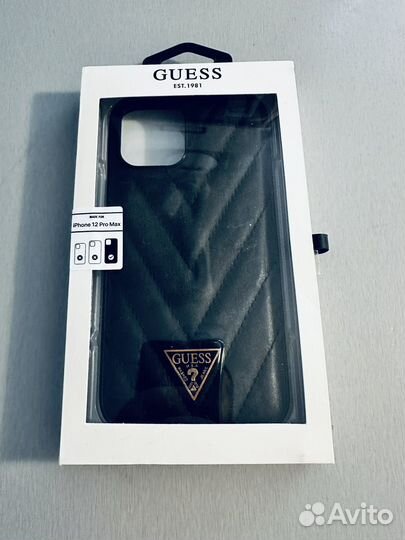 Чехол на iPhone 12 pro max Guess оригинал