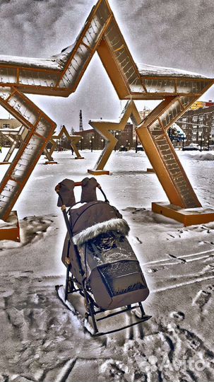 Санки-Коляска Galaxy Glory Gloss