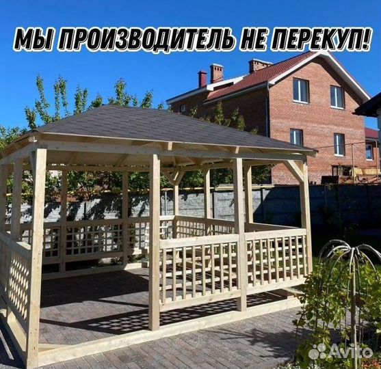 Беседки на дачу