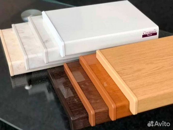 Подоконники эконом и премиум (без монтажа)