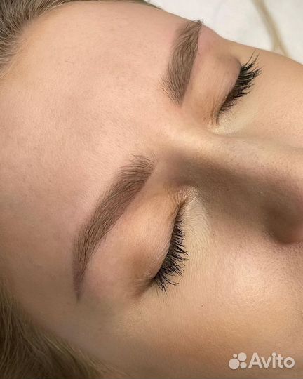 Перманентный макияж брови губы межресничка