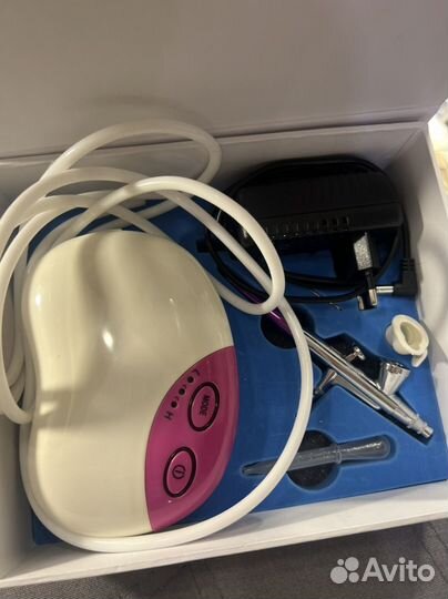 Маникюрный набор для аэрографии с компрессором