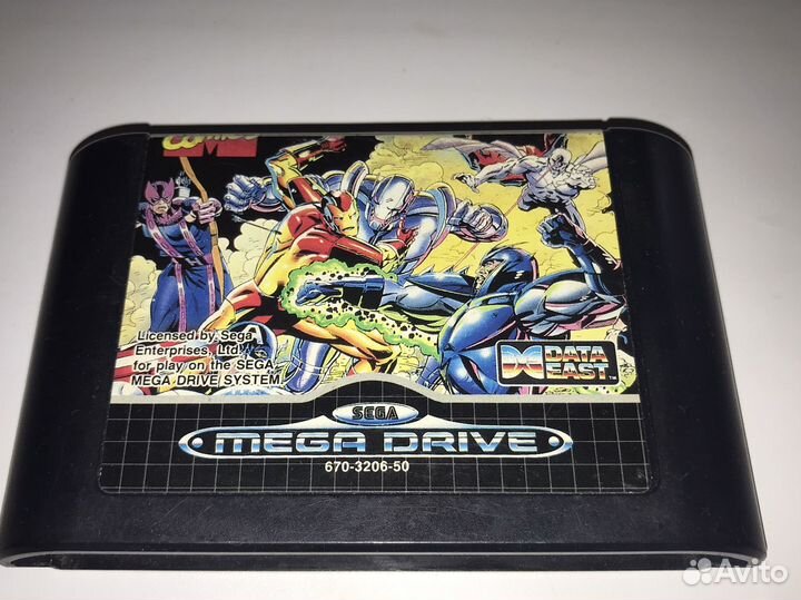 Sega mega drive Captain America and the Avengers