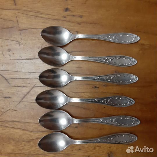 Кофейные ложки мельхиоровые СССР