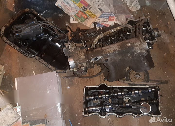 Двигатель 3s fe toyota ГБЦ блок шатун поршень