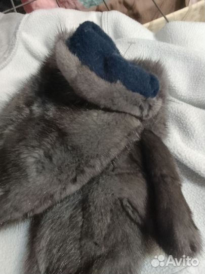 Варежки из норки