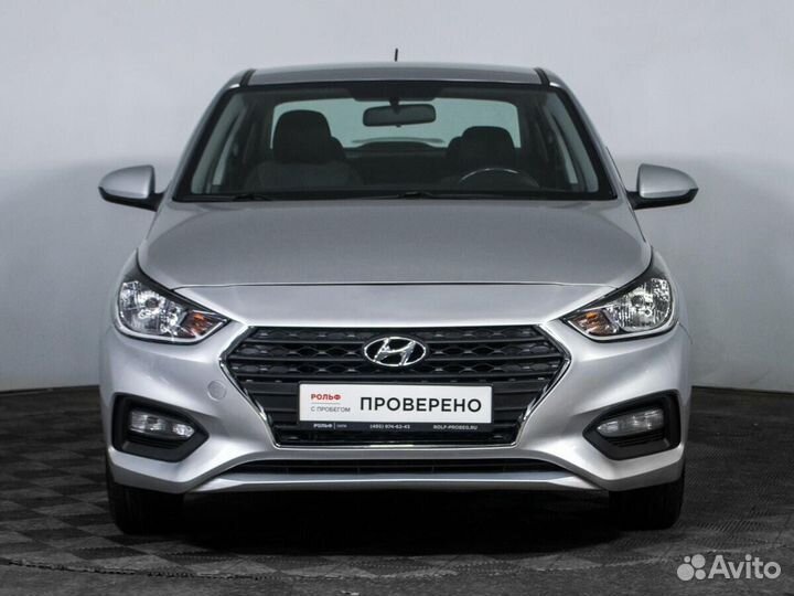 Hyundai Solaris 1.6 МТ, 2018, 107 572 км