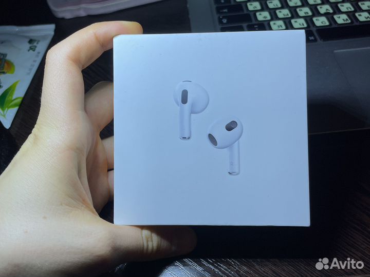 Коробка оригинал Airpods 3