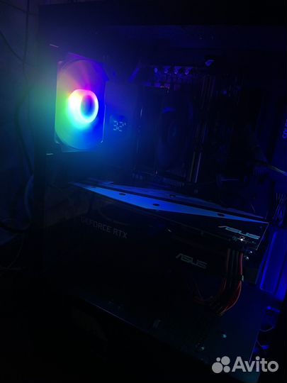 Игровой пк i3 12100f 2060