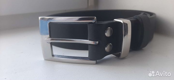 Ремень из натуральной кожи, под брюки