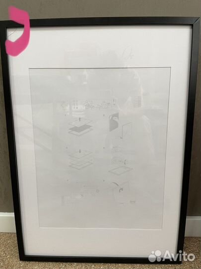 Рамка для фотографий плакатов 50х70 икеа