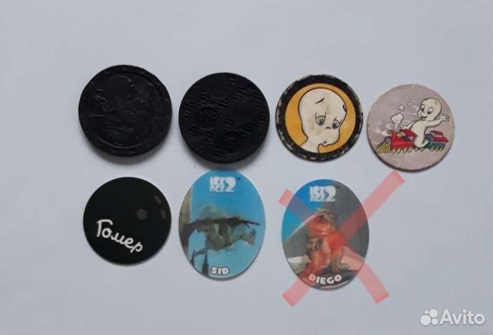 Фишки кепсы сотки биты pog