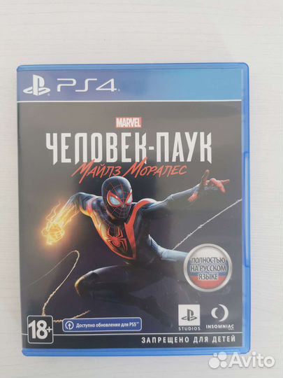 Игра на Playstation 4 Spider-Man: Miles Morales