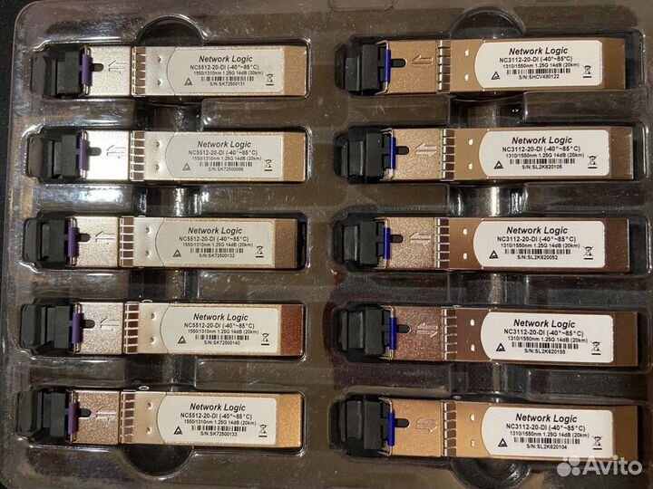 SFP Трансиверы новые Hewlett-Packard 3Com и другие