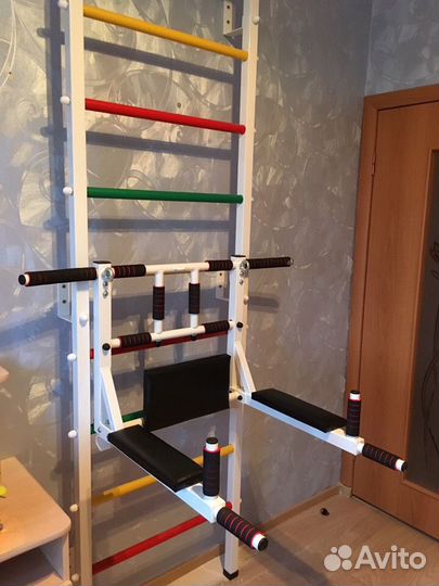 Шведская стенка + турник 3в1 (Атлант)