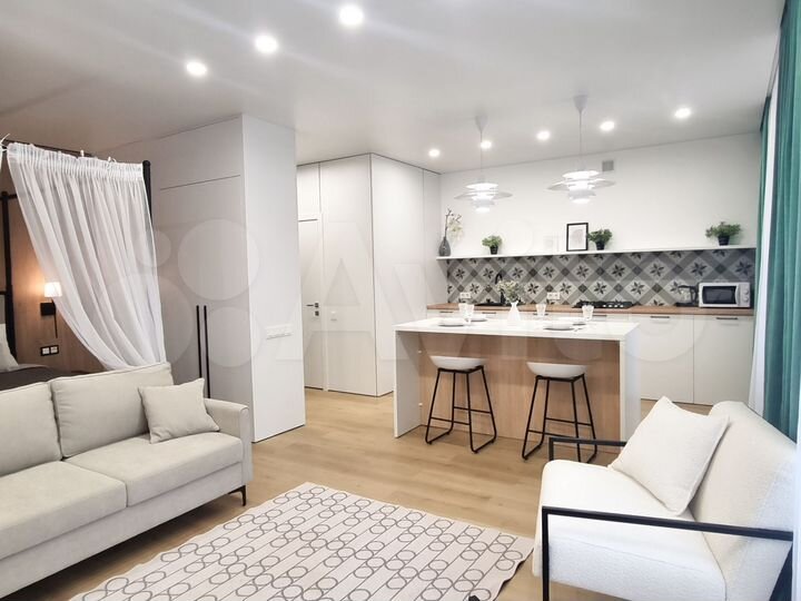 Квартира-студия, 45 м², 7/9 эт.