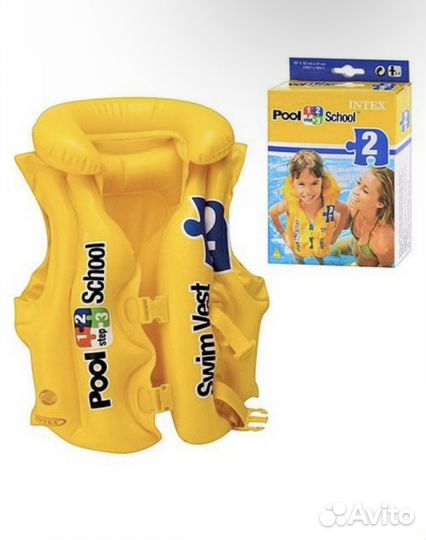 Детский надувной жилет Intex