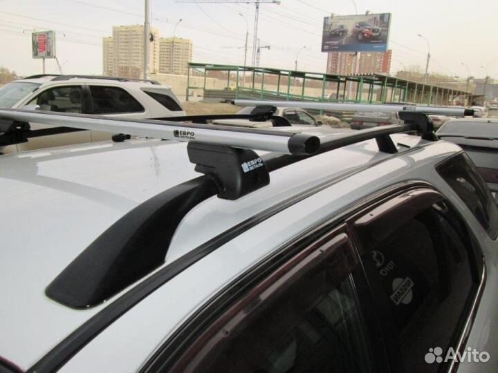 Аэродинамические поперечины на обычный рейлинг