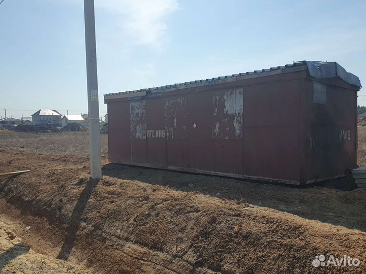Вагончик бытовка бу металлическая