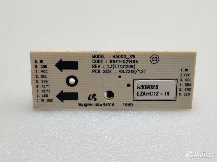 Плата BN41-02149A на samsung UE40J5120AU