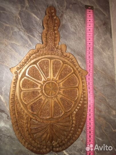 Доска разделочкая кухонная резная, 2 штуки