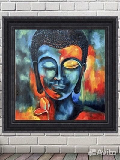 Картина маслом на холсте Будда