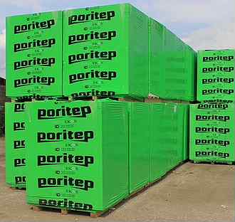 Газосиликатные блоки 625/375/250 мм poritep