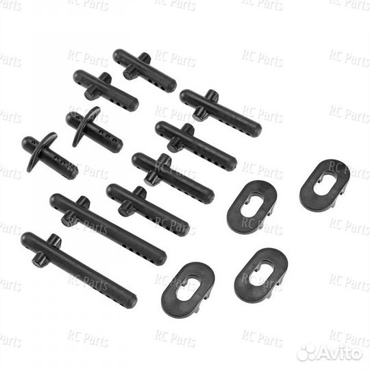 Опоры корпуса Arrma 1/8 body post mount SET