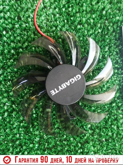 Вентилятор кулер для видеокарты 75мм 2pin