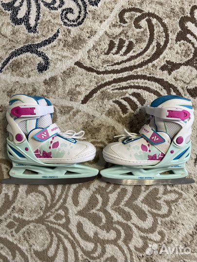 Коньки детские раздвижные 26-31
