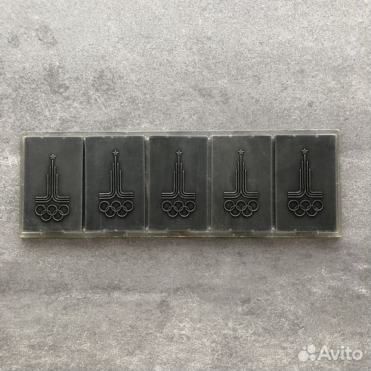 Сувенир СССР Олимпиада 80 Башни Кремля. Полный наб