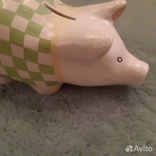 Копилка свинья ручная роспись