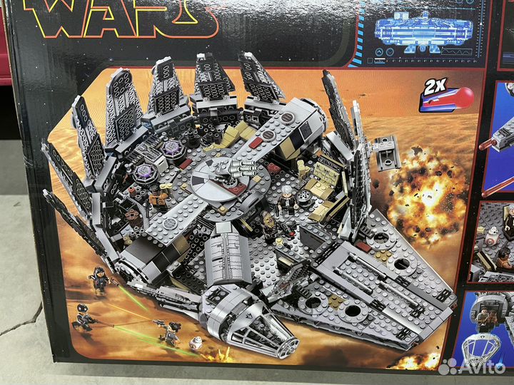 Конструктор Star Wars Сокол тысячилетия 1381pcs