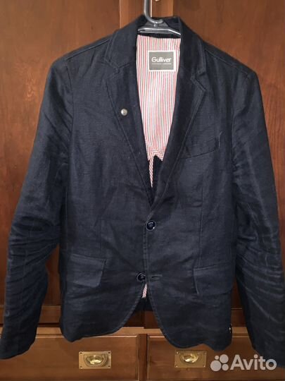 Стильный Пиджак, лён p.158 Gulliver