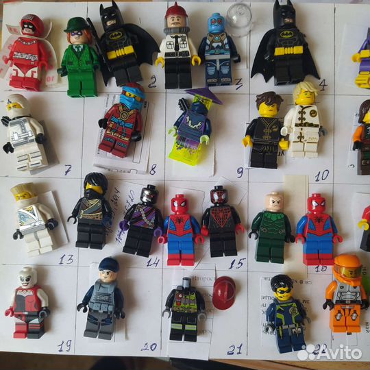 Lego Minifigures минифигурки разных наборов