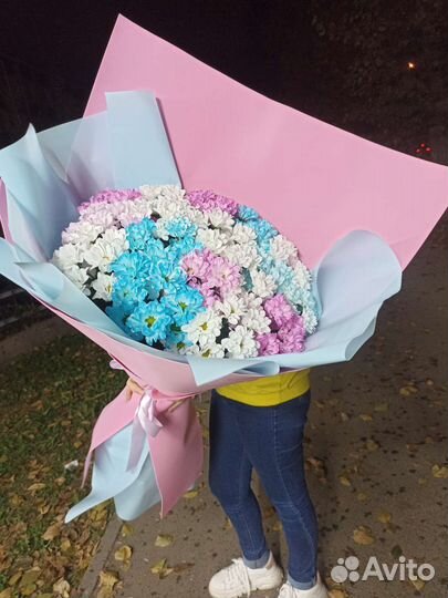 Букеты гиганты из живых цветов с доставкой