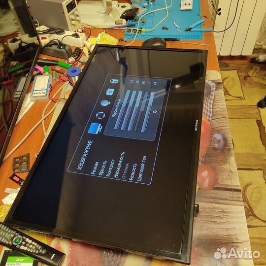 Ремонт телевизоров, мониторов, замена матрицы