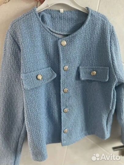 Твидовый жакет