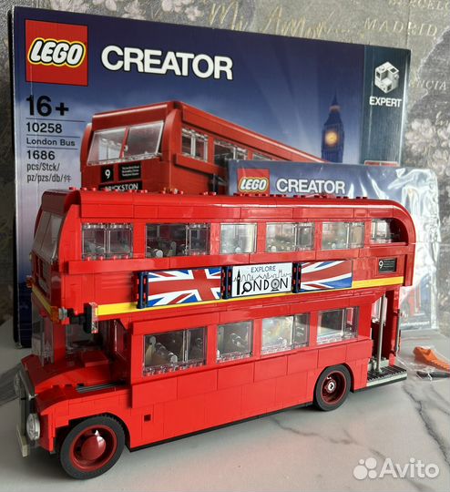 Lego creator expert 10258 Лондонский автобус