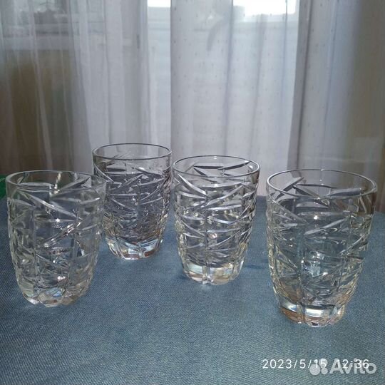 Стопки хрустальные СССР