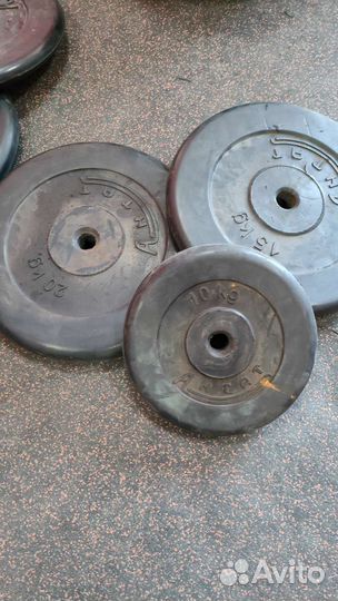 Спортивные диски 90 кг, 26 мм